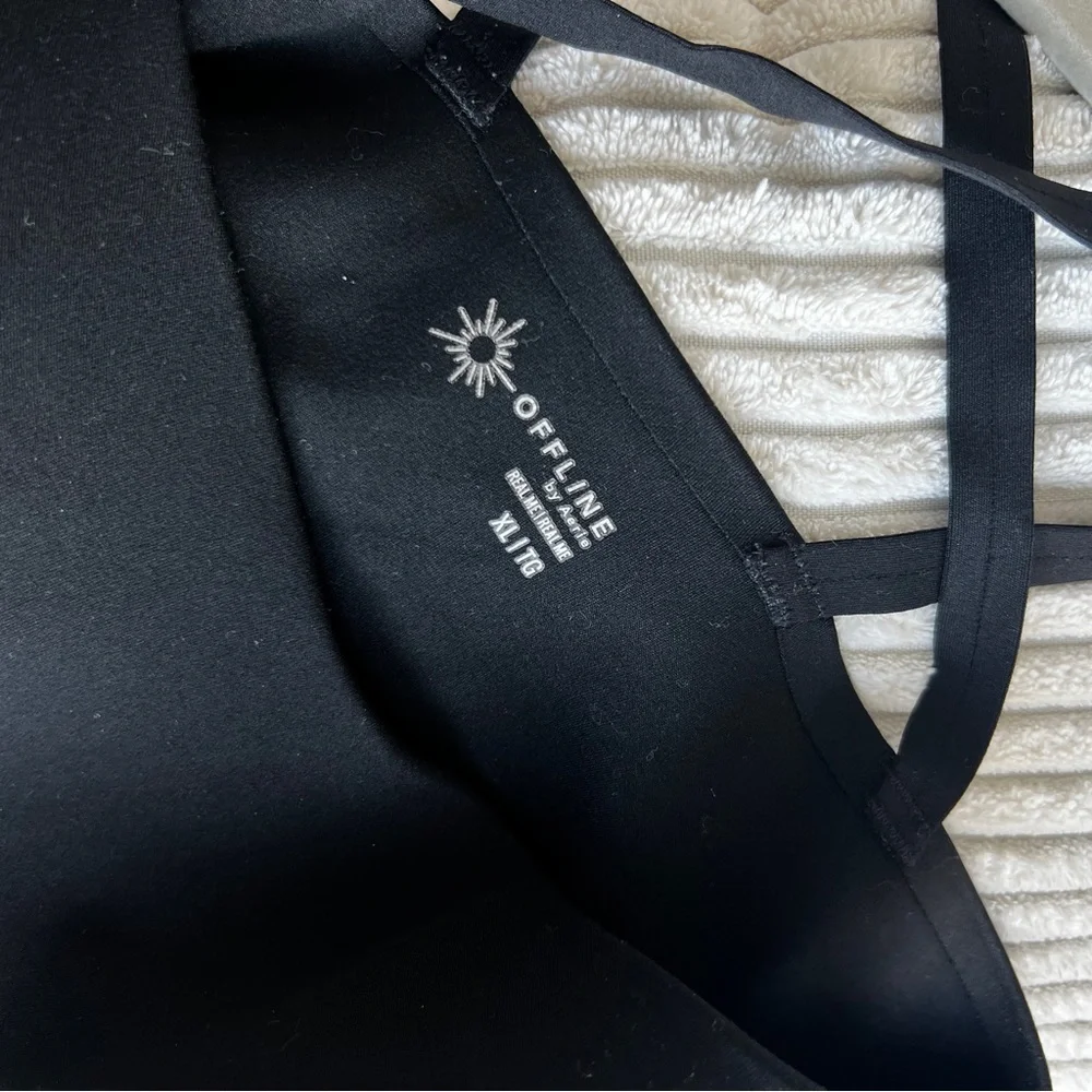 Aerie Real Me Hold Up Strappy Mini Dress - Picture 7 of 9